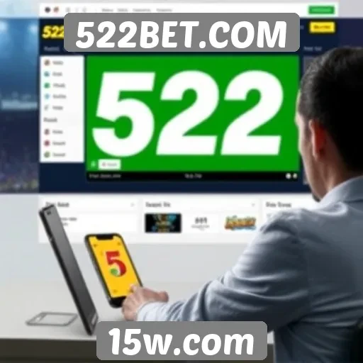 Análise da experiência do usuário no 522BET.COM